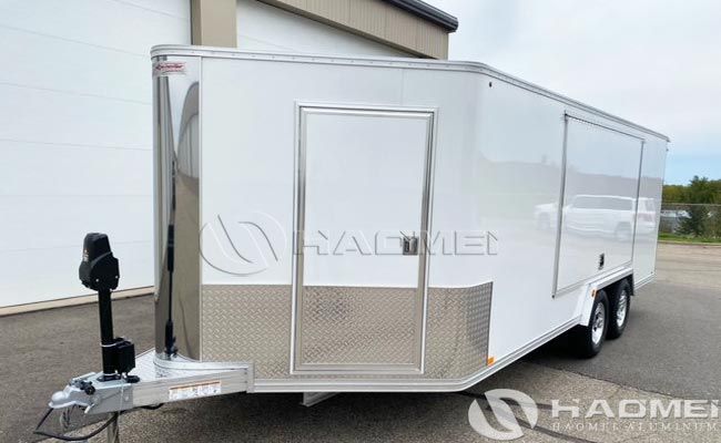 white aluminum sheets for trailers