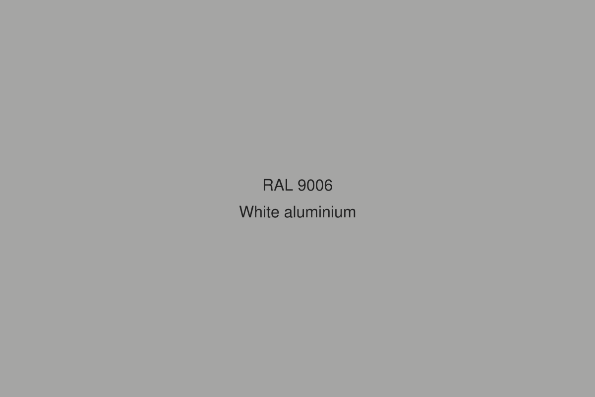 Aluminium RAL 9006