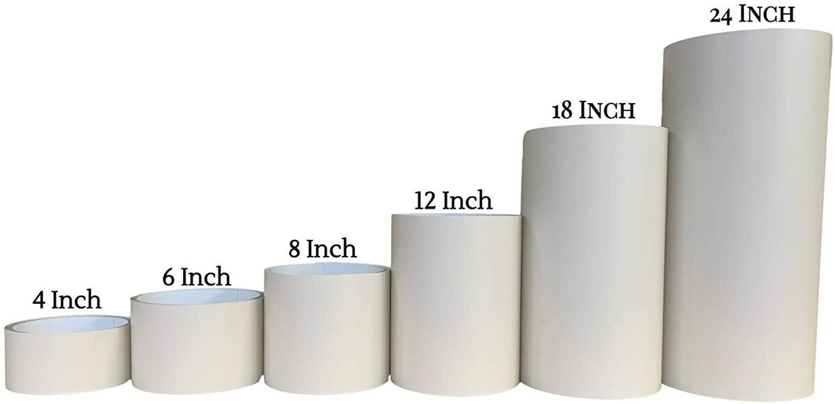 white trim coil sizes