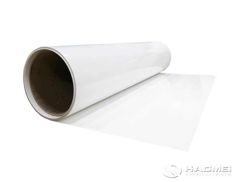24 White Aluminum Coil Stock