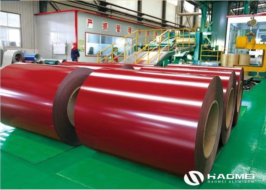 China Coated Aluminum Coil