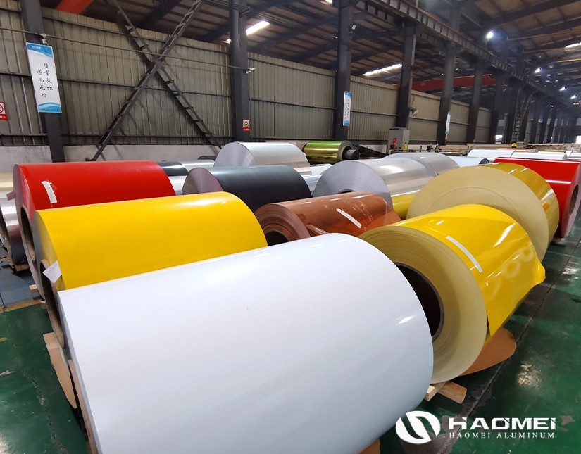 powder coated aluminum coil