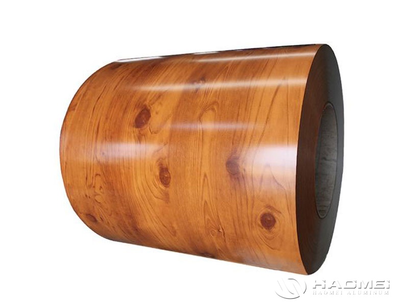 wood grain aluminum coil