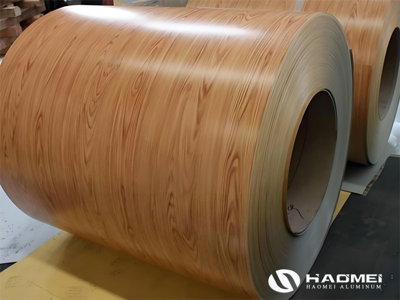 wood like aluminum coil