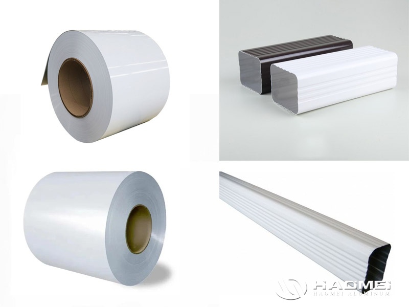 white gutter coil