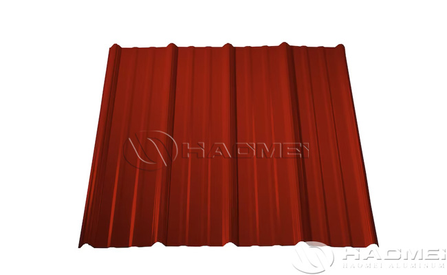 Red Colour Roofing Sheets