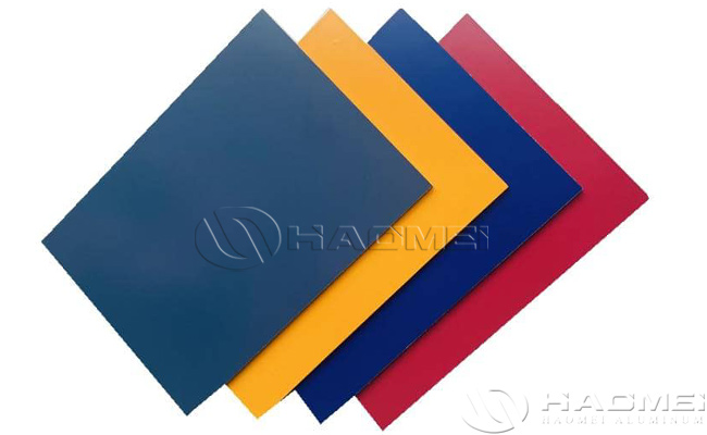 Painted Aluminum Sheet Metal