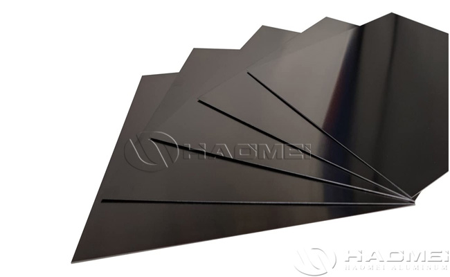 Black Aluminum Sheet
