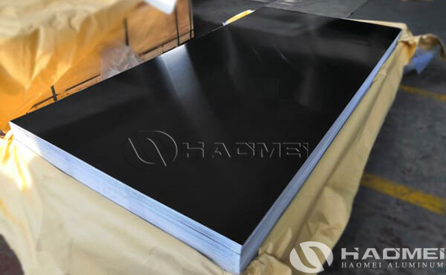 Black Aluminum Sheet 4x8