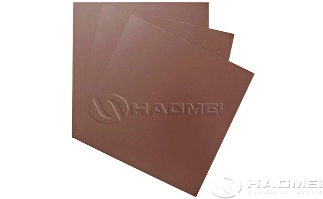 Brown Aluminium Sheet