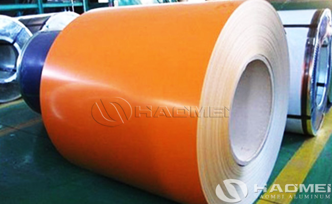 Orange Aluminum Sheet