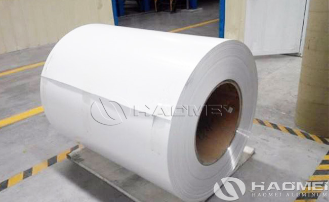 White Powder Coated Aluminium