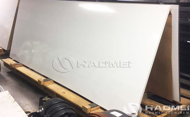White Aluminum Sheet