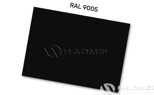 Aluminium RAL 9005