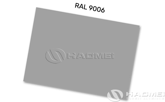 Aluminium RAL 9006