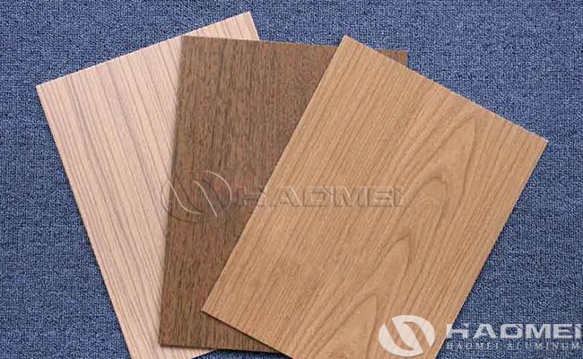 Wood Grain Aluminium Sheet